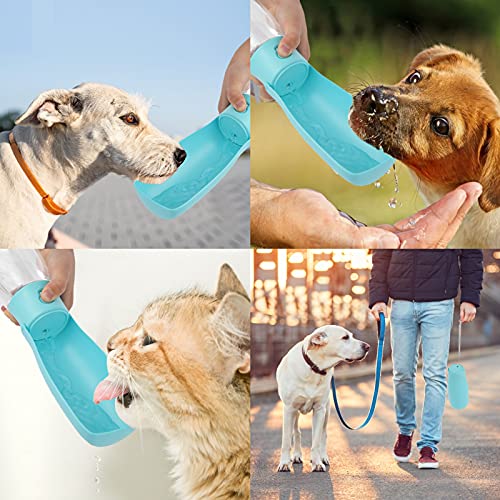 19OZ Large Capacity Foldable Dog Water Bottle Lightweight Portable Dog Water Bowl Dispenser for Small Medium Large Pet… - Image 8