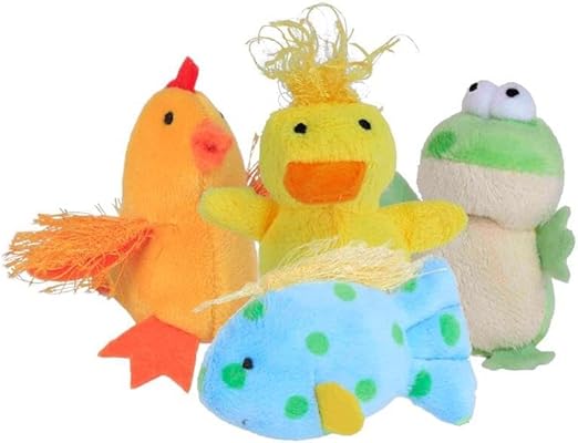 Multipet 36480 Look Who's Talking Cat Toy, Assortedcat