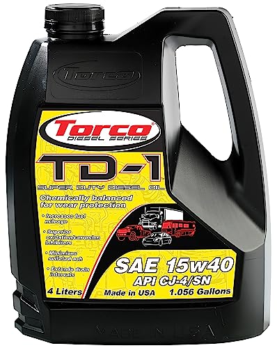 Torco TD-1 Super Diesel Oil 15W-40 1 Litro