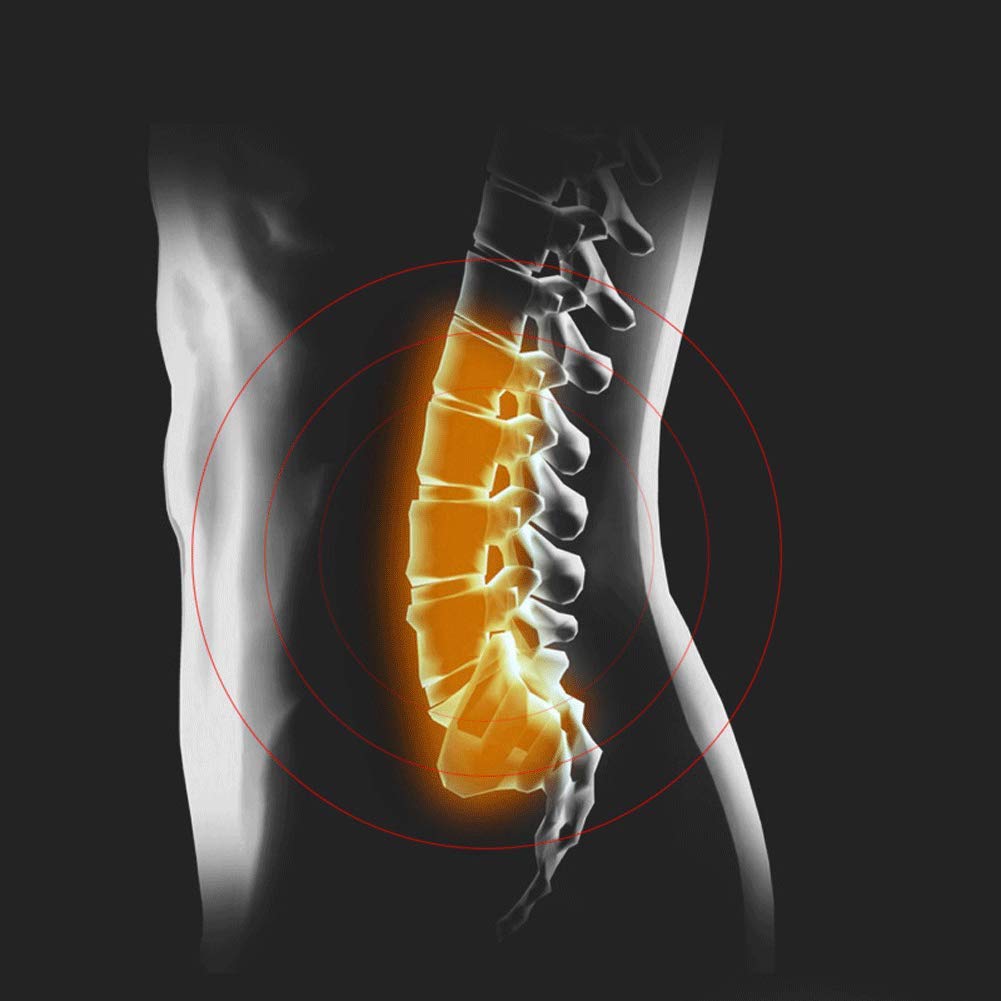 fascia di sostegno lombare, Cintura di sostegno for la schiena con tutore lombare, terapia magnetica autoriscaldante for massaggio for alleviare il dolore e lesioni Uomini Donne