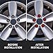 20 Pcs Car Wheel Nut Caps，0.67 Inches Universal Lug Nut Covers Bolt Caps， Auto Hub Screw Protector With Remover Tool， Lug Nut Covers ，Automotive Exterior Accessories (Red)