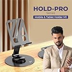 Kratos-M1-Mobile-Stand-Tablet-Stand-Foldable-360-Rotatable-Mobile-Stand-for-Table-Multiple-Height-Angle-Adjustments-Stable-Metalic-Round-Base-Weight-of-Any-Phone-or-Tablet