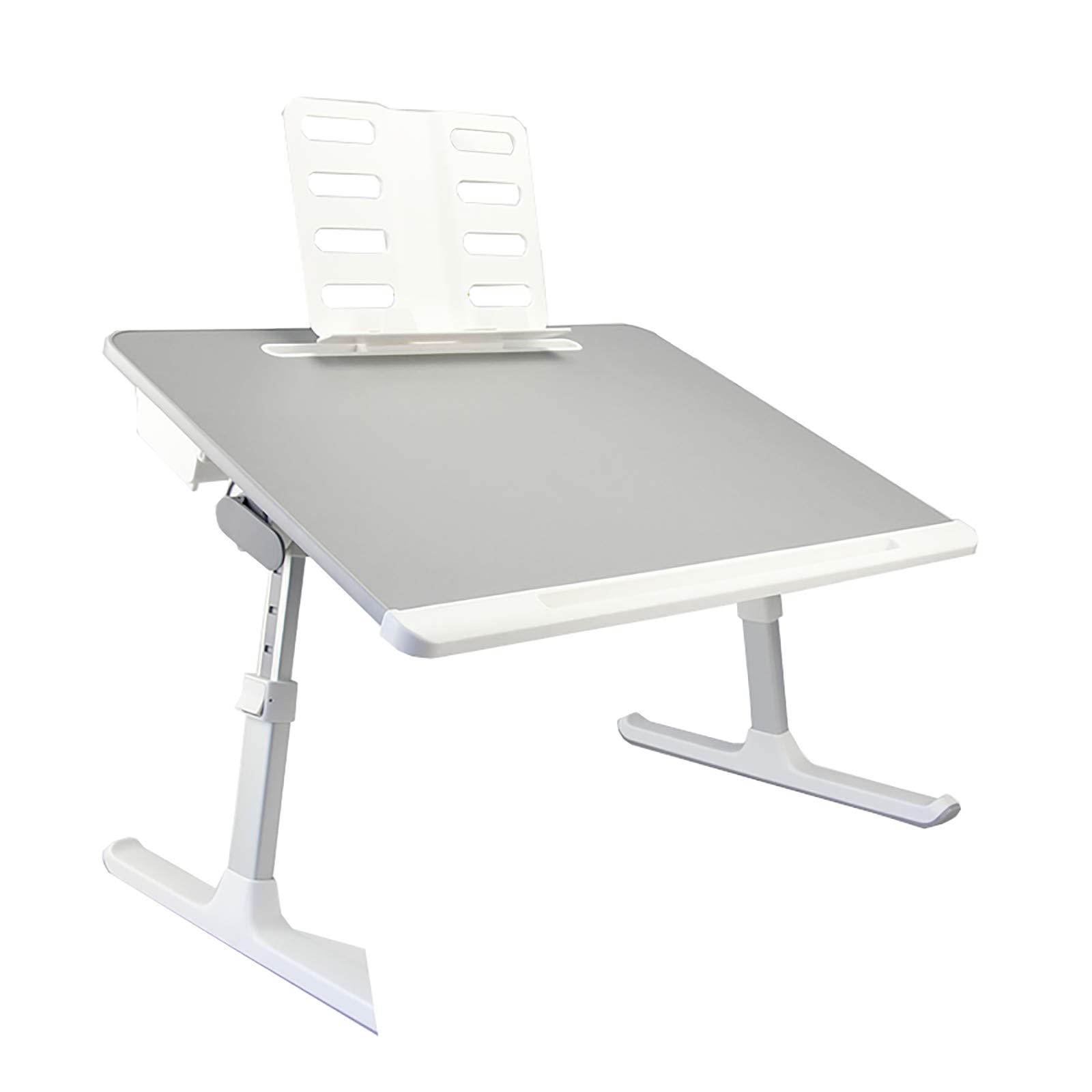 Table De Lit Compacte Et Légère pour PC Portable,Table D'ordinateur Portable Réglable,Table Ordinateur Portable Lit,pour Canapé, Livre, Magazine Et Petit Déjeuner