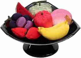 お供え物　フルーツ盛　ちりめん細工 ちりめん細工 お盆のお供え飾り ミニフルーツ盛り 蓮の花 No.07