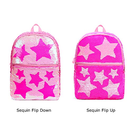 Sequin School Backpack for Girls Boys Kids Cute Kindergarten Elementary Book Bag Bookbag Glitter Sparkly Back Pack3