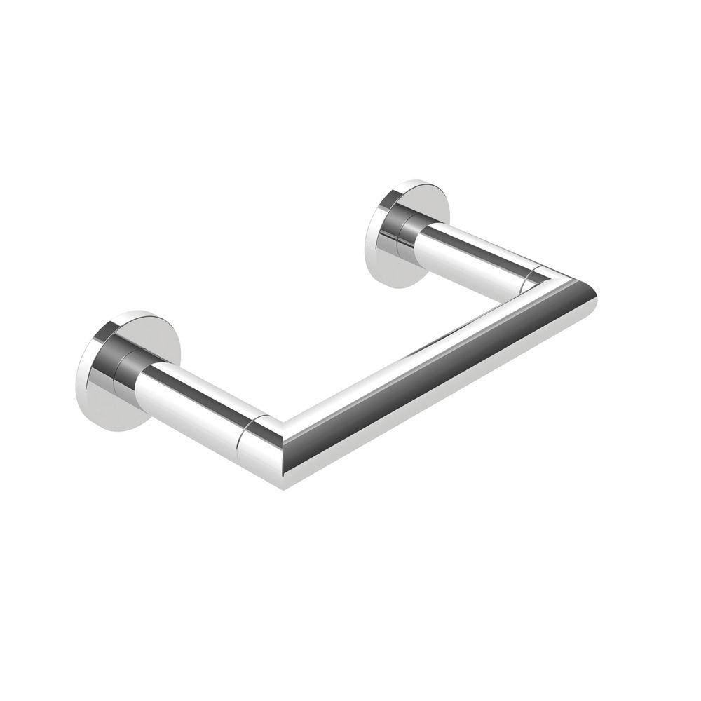 Ginger 4608/PC Kubic Double-Post Toilet Paper Holder, Chrome