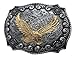 Golden Eagle Western Belt Buckle