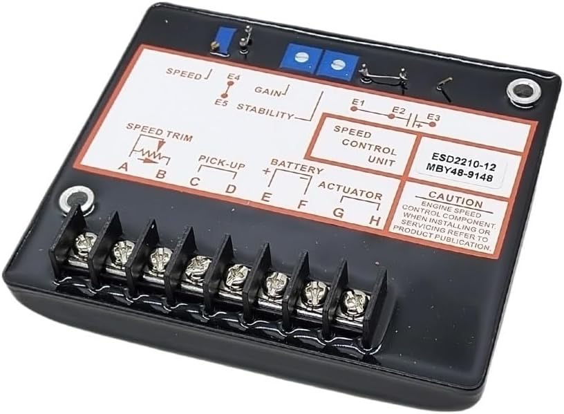 ESD2210-12 ESD2210-24 Electronic Governor Speed Control Unit Generator Set Accessories