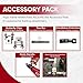 EZ Ride+ Wheelchair Power Assist Attachment – Electric Handcycle Motor Kit Turns Wheelchair Into Scooter – Lightweight Easy to Use Mobility Accessory + Bag & Charger – EZR-2