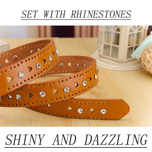 Candy color fashion decorative thin belt for women, belt for women, rhinestone heart belt,sparkly belts for women4