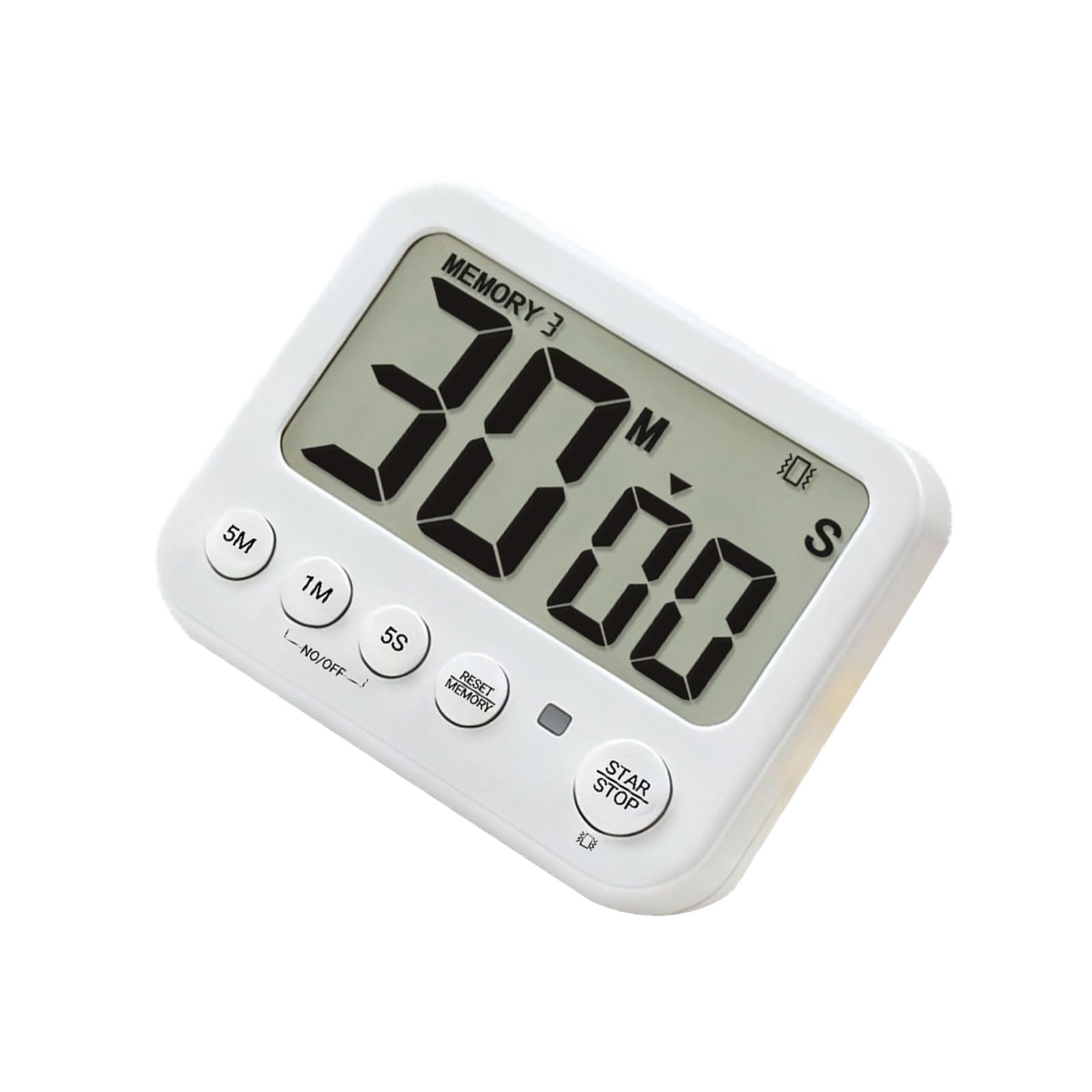 Kalttoy Multipurpose Timers for Various Applications Including Cooking Fitness Study with Digital Display and Easy Setups Eggs Timers