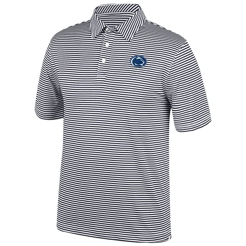 Top of the World NCAA Penn State Nittany Lions Men's Team Color Stretch Bunker Polo, Navy, Size XX-Large