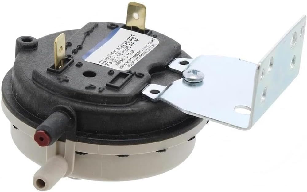 9371DO-HS-0031 Gas Furnace Air Pressure Switch - Fits for MPL HVAC Equipment - 0.10" - Furnace Vent Air Pressure Switch