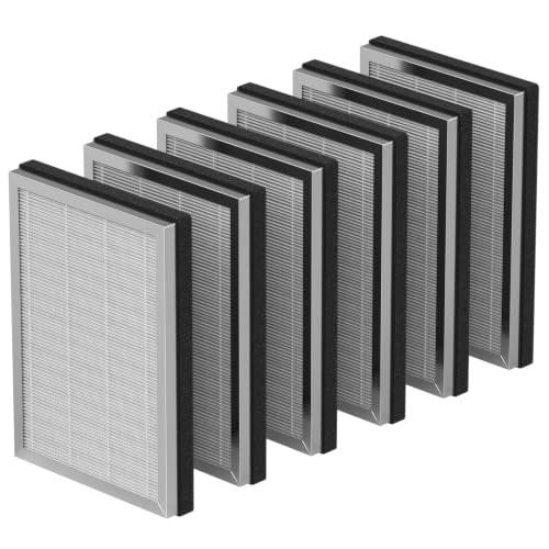 Image of 6 Pack JF260 Replacement Filter Compatible with Jafanda JF260 Air Purifier, 3-in-1 Filtration High-efficiency Activated Carbon Filter, Part Number JF260-RF