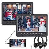 【Entrada HDMI】Los reproductores admiten la reproducción de videos 1080P desde su teléfono móvil, Firestick, PS3, PS4, Xbox, Raspberry Pi y computadoras sincronizadas. Puede ver archivos multimedia o videos de YouTube en su teléfono en el reproductor. Más opciones, mejor entretenimiento