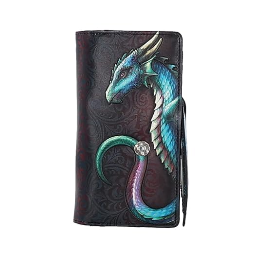 Amazon.com: Nemesis Now Dragon Embossed Purse, Multi-Slot Wallet