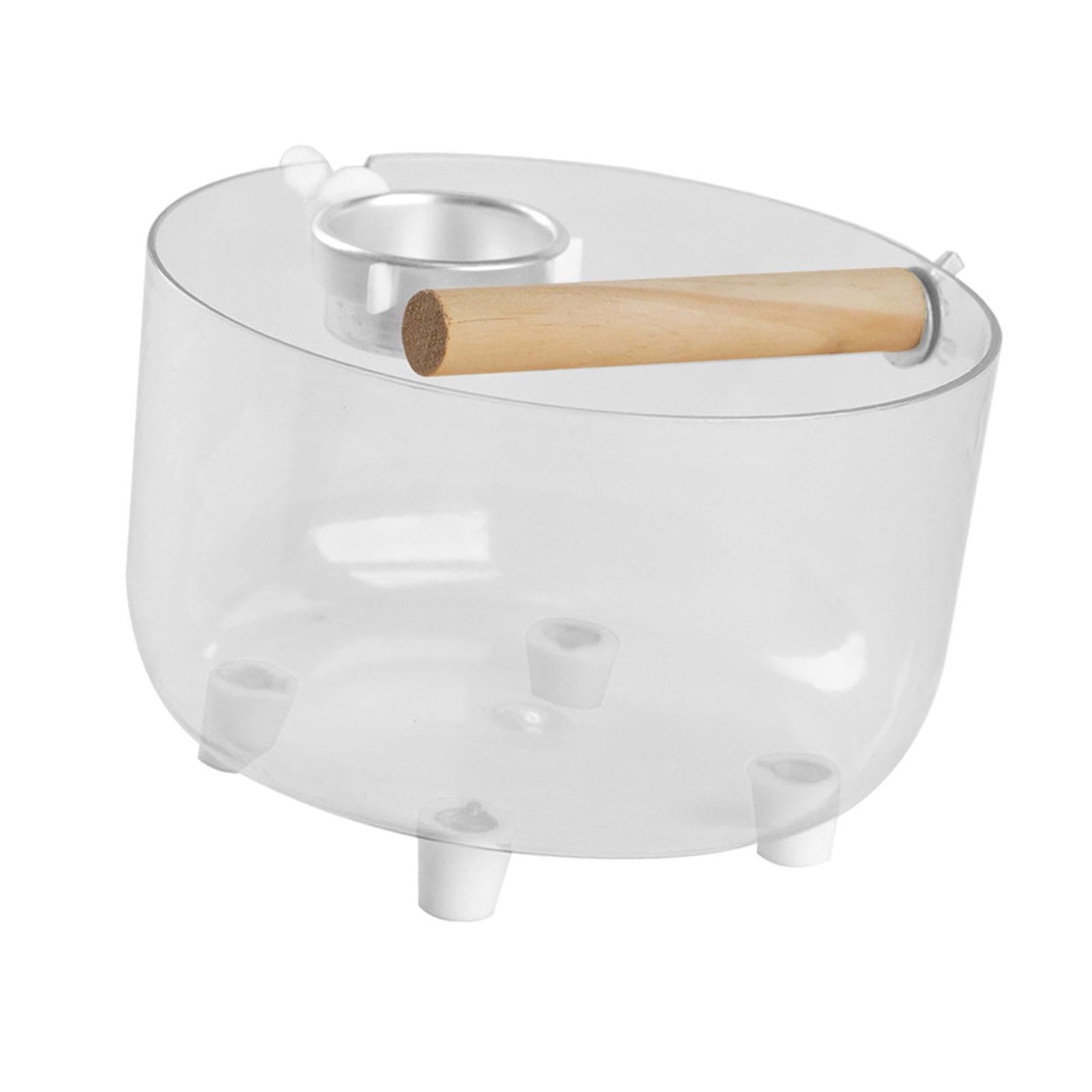 TRENDYNEST® Bird Toilet Stand Decor Holder Bird Potty for Outdoor Indoor Lovebird Round | Home & Garden | Yard, Garden & Outdoor Living | Bird & Wildlife Accessories | Birdbaths-image-9