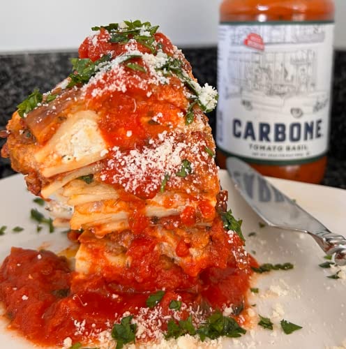 Carbone Pasta Sauce Variety Pack Of Tomato Basil, Marinara, Arrabbiata, Roasted Garlic, Tomato Sauce Made With Fresh, Natural Ingredients, Non Gmo, Vegan, Gluten Free thumb #8