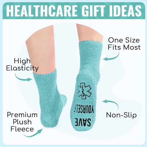 Image of HAPPYPOP Inspirational Gifts for Women - Cancer Chemo Socks for Patient after Surgery Gifts