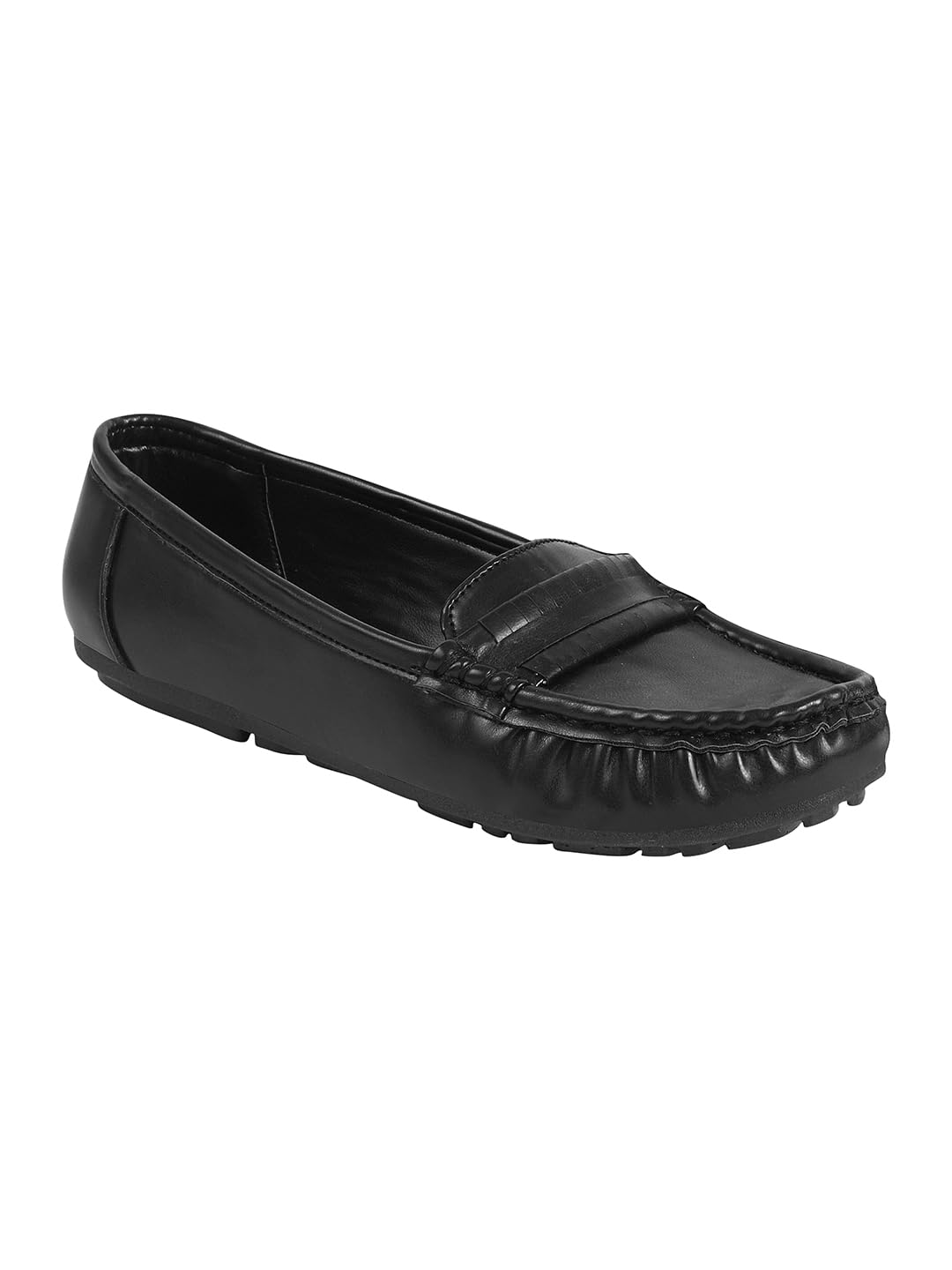 tryme Stylish Alluring Comfortable Slip On Flat Loafer Casual and Formal Shoes for Girls & Women-picture-9