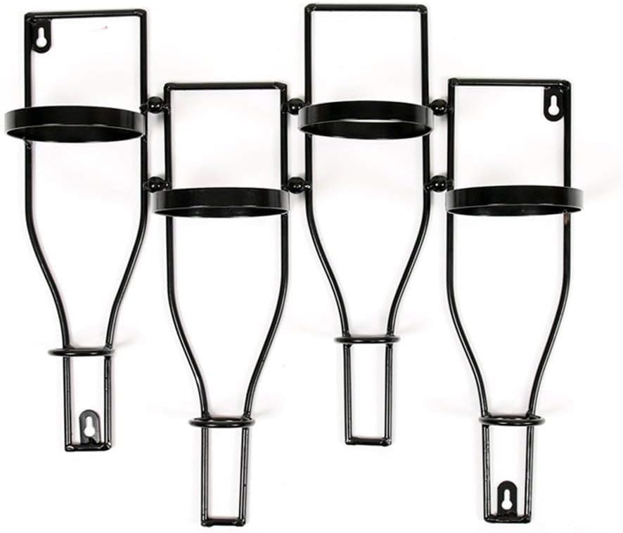 Soporte para botellas de vino estilo retro industrial miniatura 2