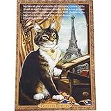 セブリーヌ 【 キャット ポストカード 】 Gustave Eiffelin ギュスターヴ・エッフェル 猫 ネコ ねこ ハガキ はがき Chats enchantes 94148PC