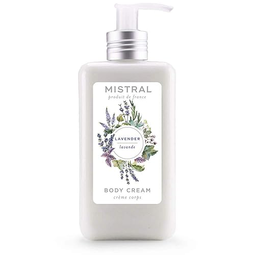 Mistral Crema Corporal Orgánica de Karité, Lavanda, 10 Oz