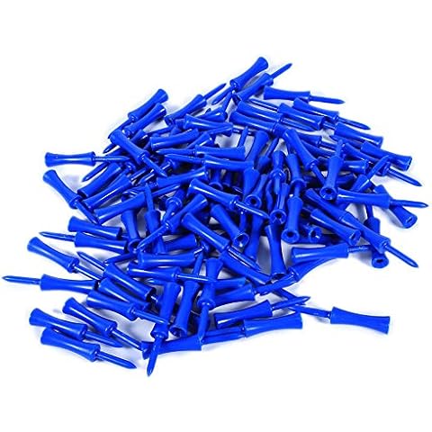 Keenso Tees de golf azules de plástico duradero de 68 mm (100 piezas) Cover