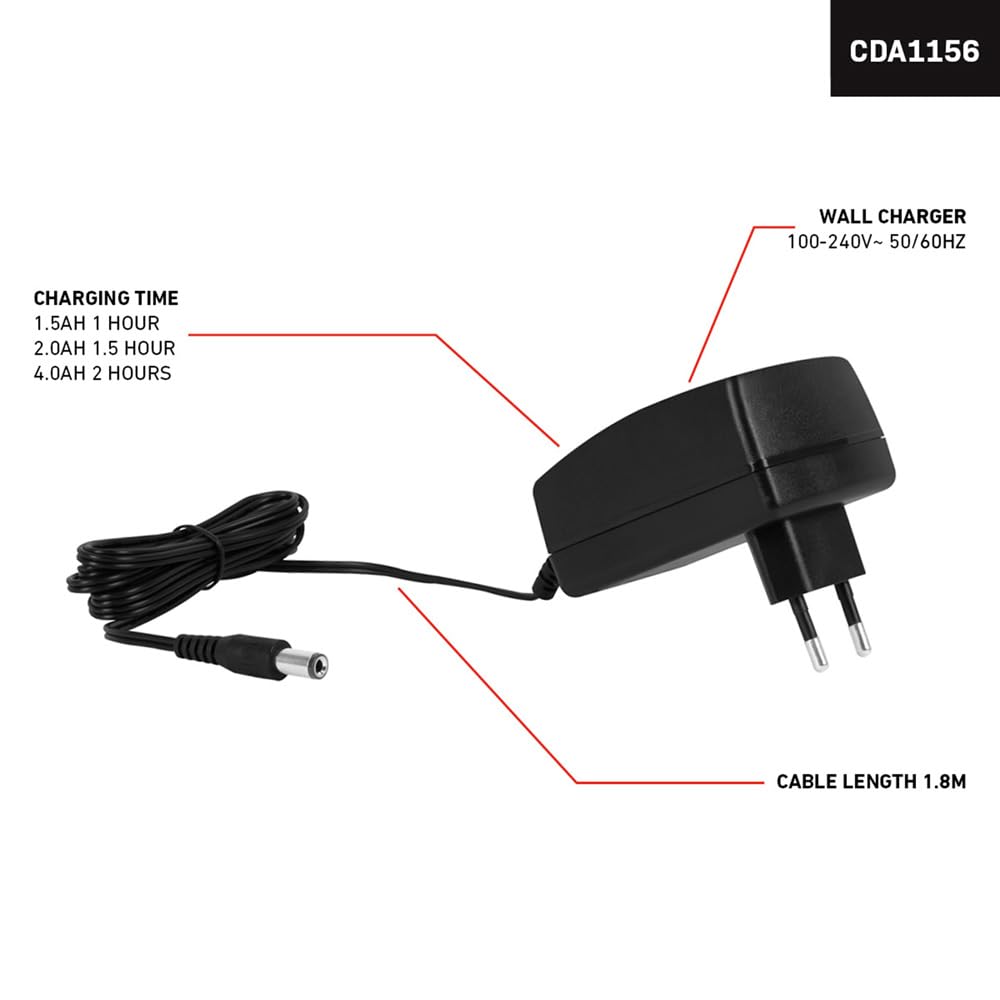 FERM AX-Power adapter do ładowania – ładowarka akumulatorowa 20 V