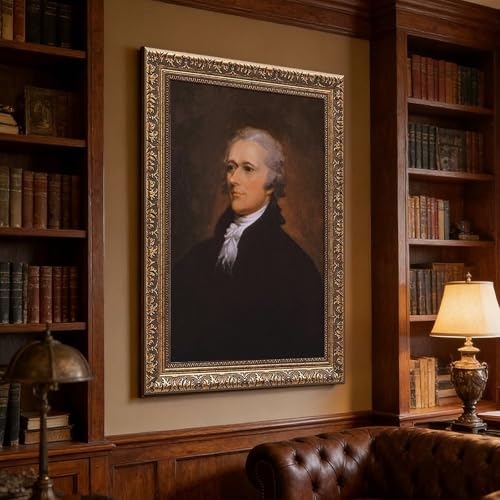 Alexander Hamilton impression sur toile decoration murale bureau - 3