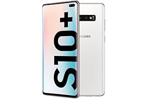 Galaxy S10+ Plus: 1TB/12GB RAM Dual-SIM Ceramic White Unlocked Smartphone