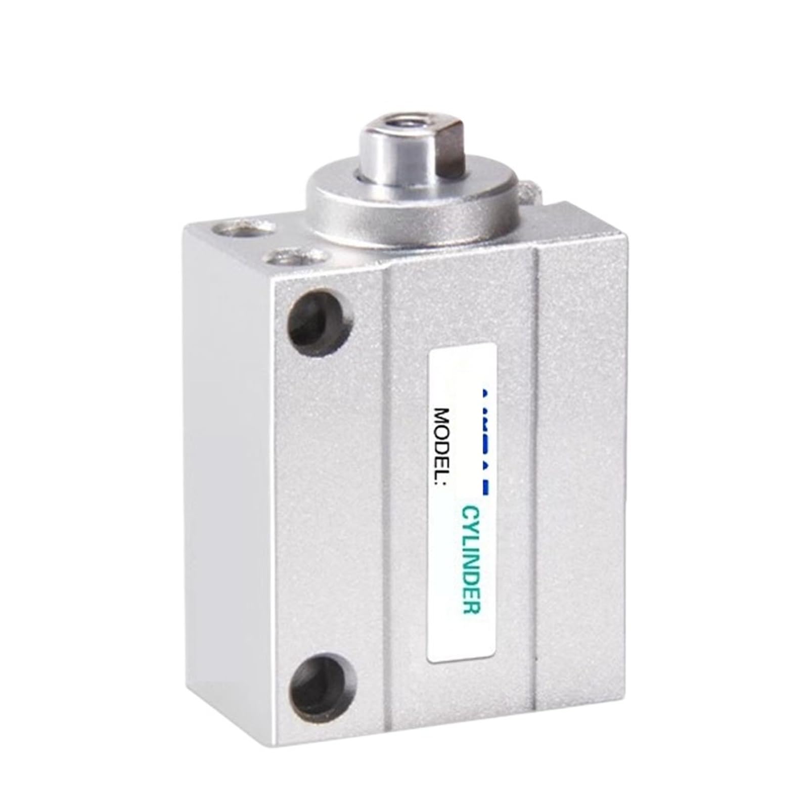 Vérin pneumatique multipositions double effet MU12 à course fluide de 45mm