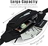 SINNO Black Fanny Packs for Women Men Fashionable ... #2