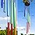 Outdoor Colorful Wind Chimes for Outside with 12 Aluminum Tubes for Garden Patio Balcony and Home Decor
