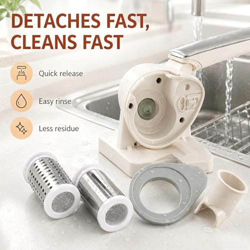 Rallador eléctrico de queso portátil miniatura 3