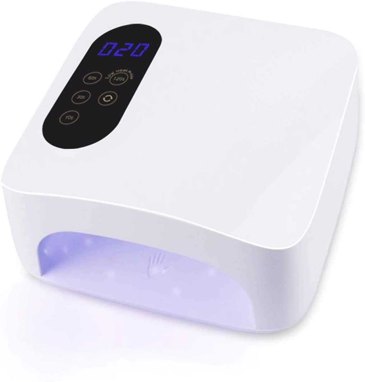 Dfhesdfd One Color Uv Led Nail Lamp 72W, Professional Dryer Gel Polish Light
