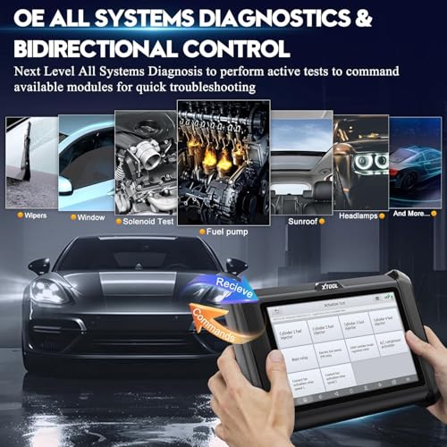 Image of XTOOL D7W OBD2 Bidirectional Scan Tool, 2026 Wireless AI-Assisted Car Diagnostic Scanner Upgraded of D7 /D7S /D7BT, ECU Coding, 39+ Resets, CAN FD & DoIP Full System Scanner with Live Data, 3-Yr Update