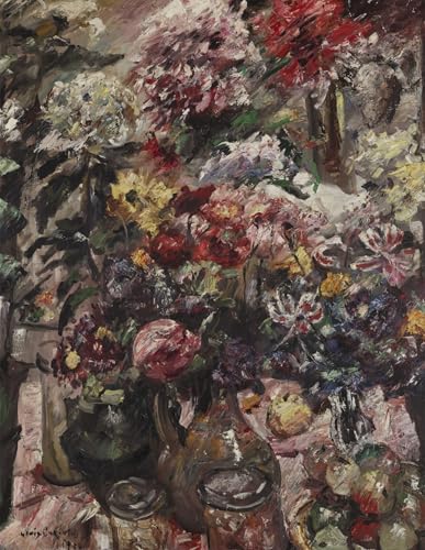 Toile avec fleur amaryllis Lovis Corinth : habillez un mur de bureau vide