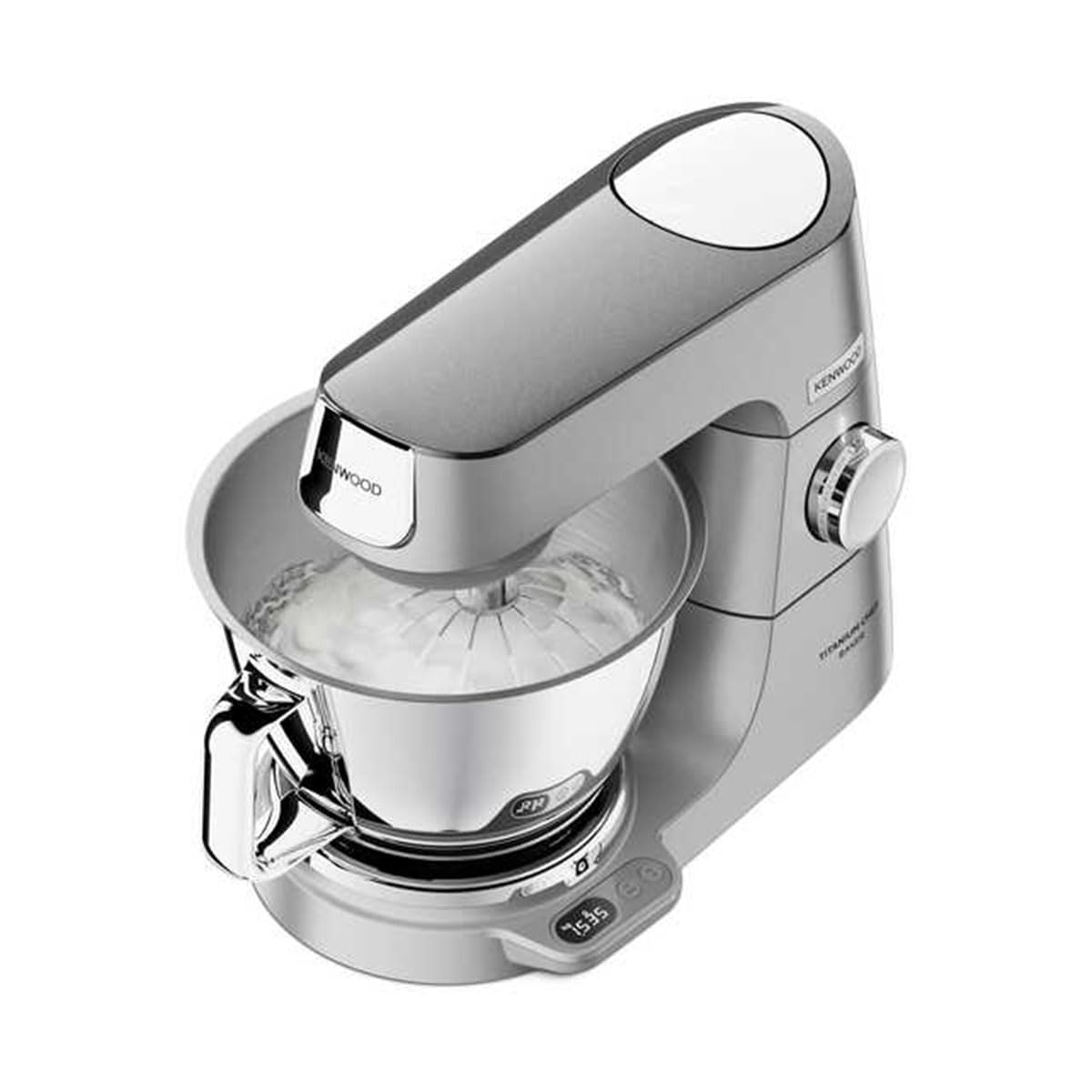 Kenwood Titanium Chef Baker Mikser, Srebrny, 5/3,5 l