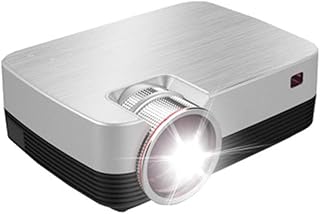 Feixunfan Projector Mini Home Projector Office Meeting HD Smart Wireless Wifi Portable Small for PowerPoint Presentation Color Black Size One size