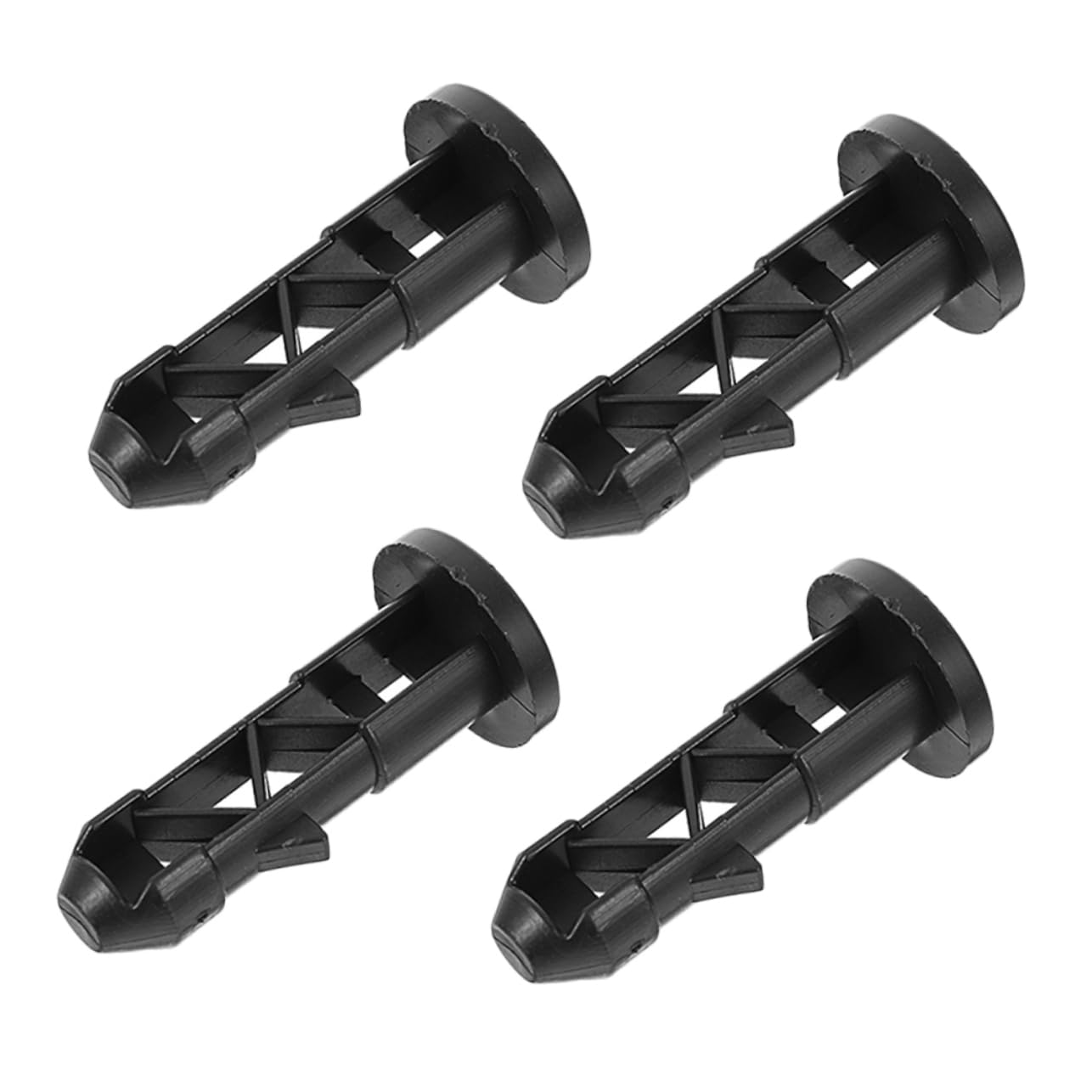 Ciieeo 4Pcs Lid Lock for Outdoor Trash Cans Wheeled Bin Lid Clips Versatile Hinge for Garbage Can Replacement Sturdy Waste Bin Accessories