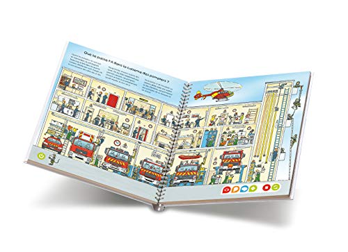 Ravensburger – Interaktives Buch tiptoi – Ich entdecke die Feuerwehr – Elektronische Lernspiele ohne Display auf… – Bild 4