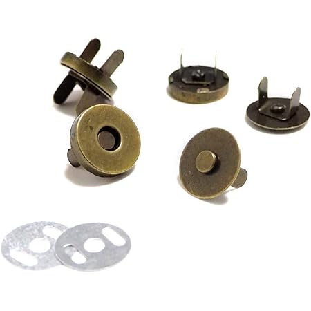 Amazon Co Jp クラフトライフ マグネットホック ボタン 差し込み式 14mm 50組 アンティークゴールド ホビー 通販