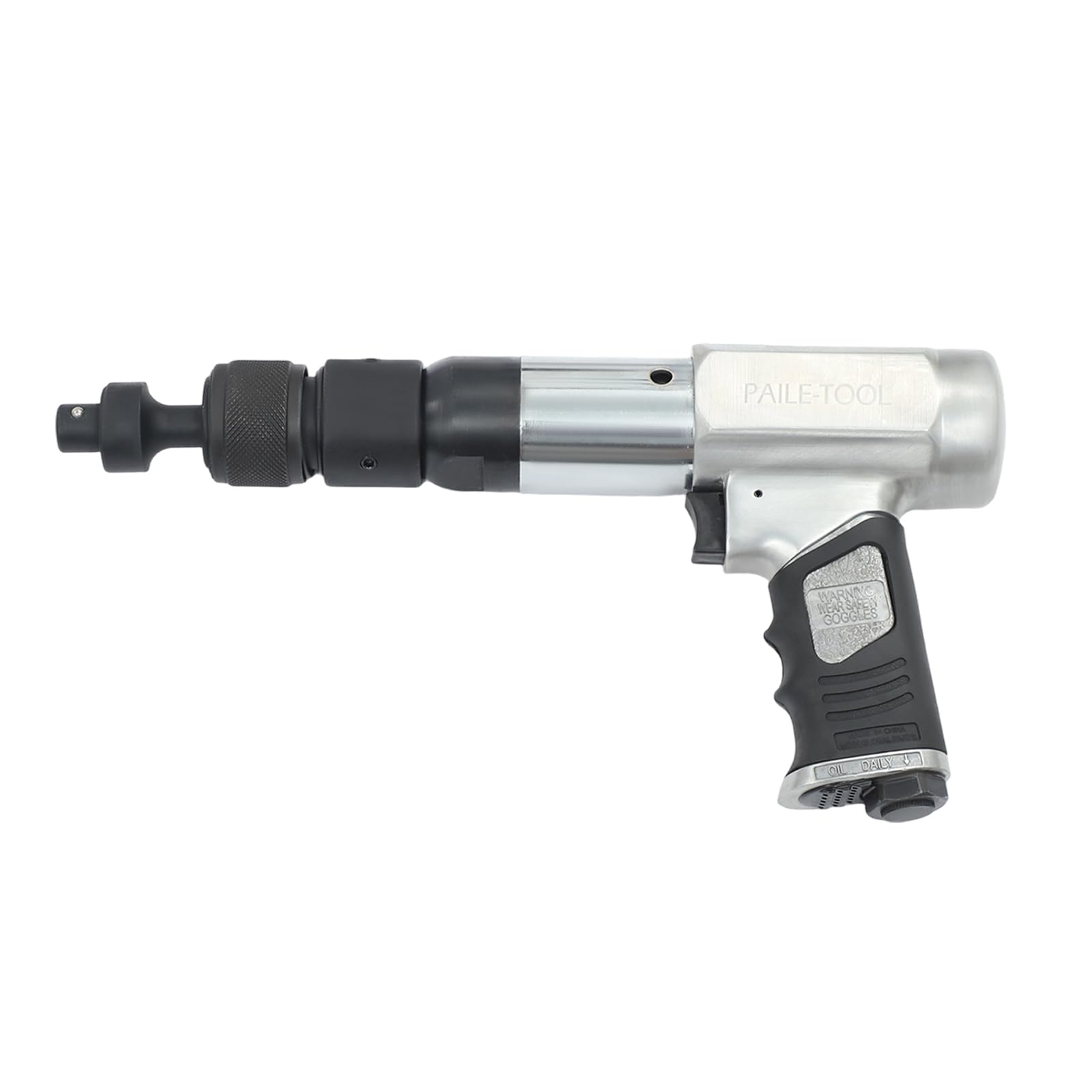 Set di martello scalpello ad aria compressa, multiuso, 2200 giri/min, martello scalpello ad aria compressa, con teste a pala, separatore per giunti sferici, punte liscianti e borsa per il trasporto