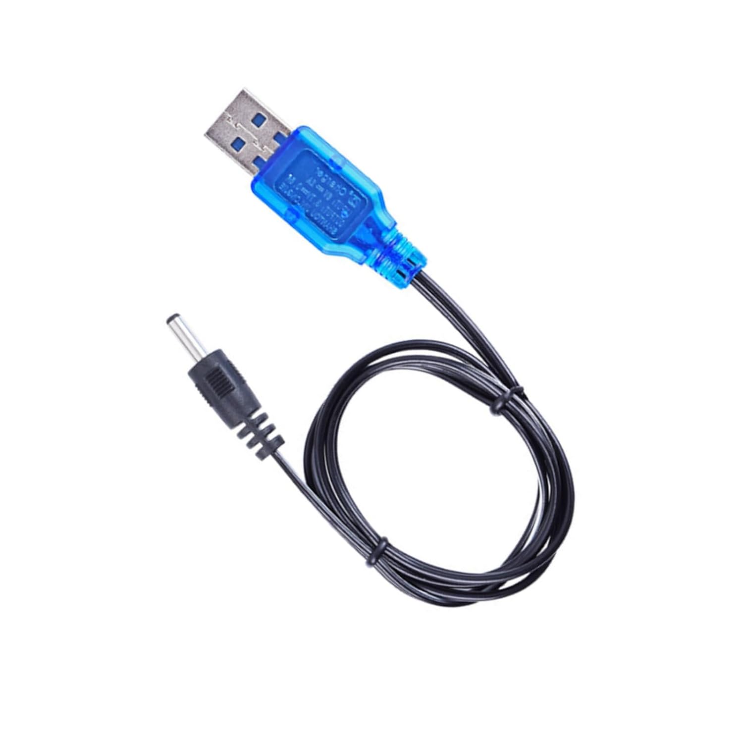 Lightweight USB Charging Wire with 3.7V 3.5mm Plugs USB to DC3.7V Power Cord for Portable Electronic Gadgets and Toy