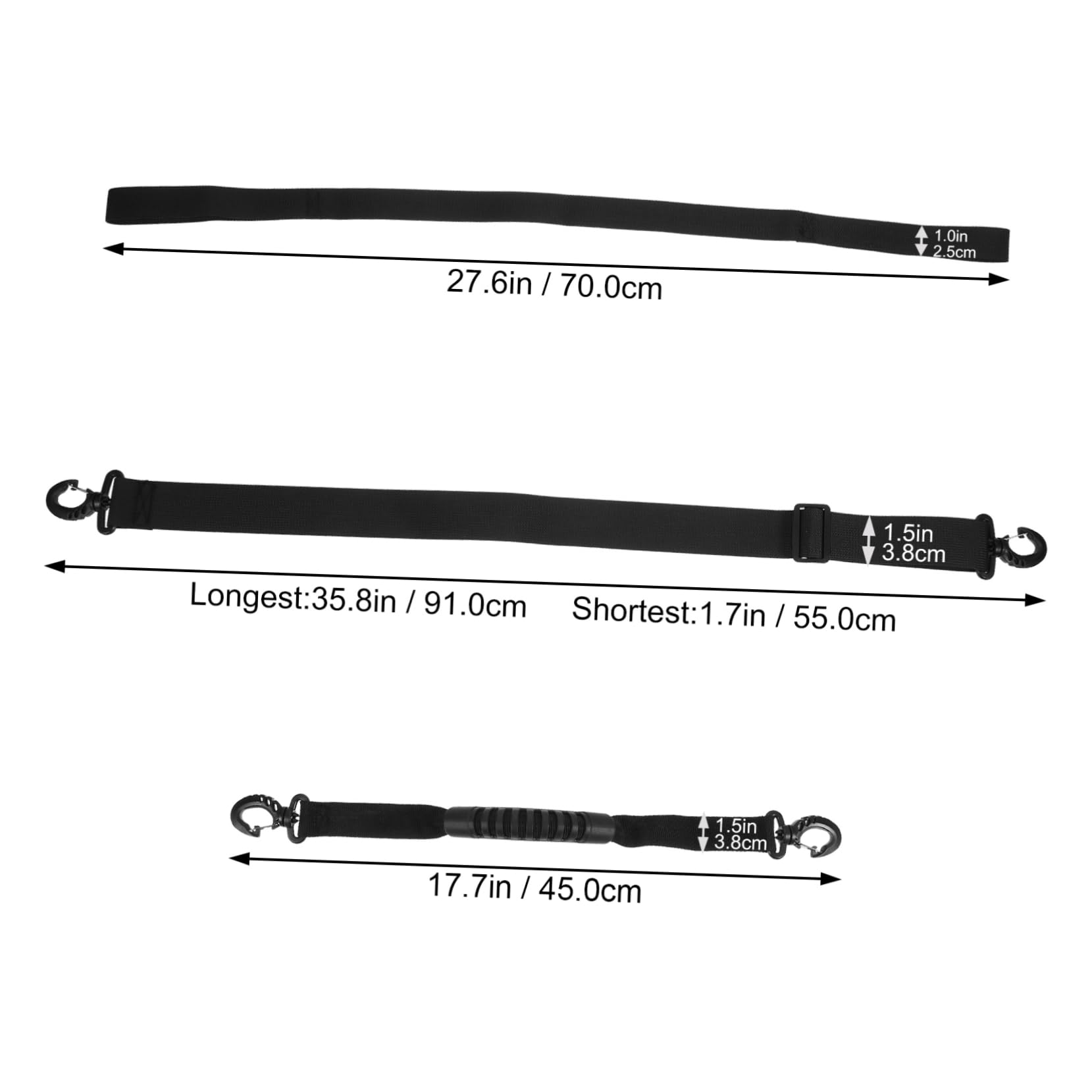 Balacoo Ski Boot Leash 3 Pack Boot Straps Carrying Straps Shoulder Harness for Skiing Snowboard Protective Gear