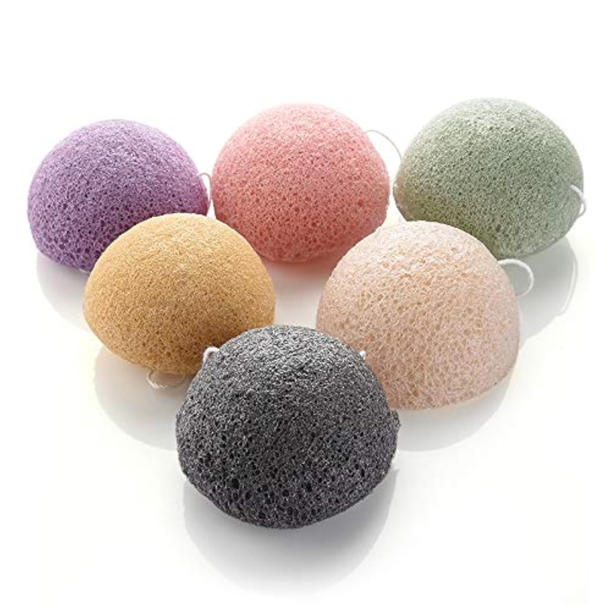 100% Natural Konjac Facial Sponge for Gentle Cleansing