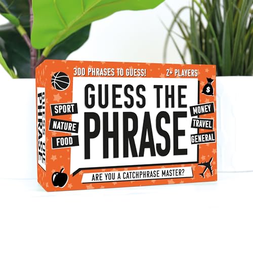 Gift Republic Guess the Phrase Board Game Catchphrase Trivia Questions Friends and Family Travel Game, Multi Coloured - Image 4