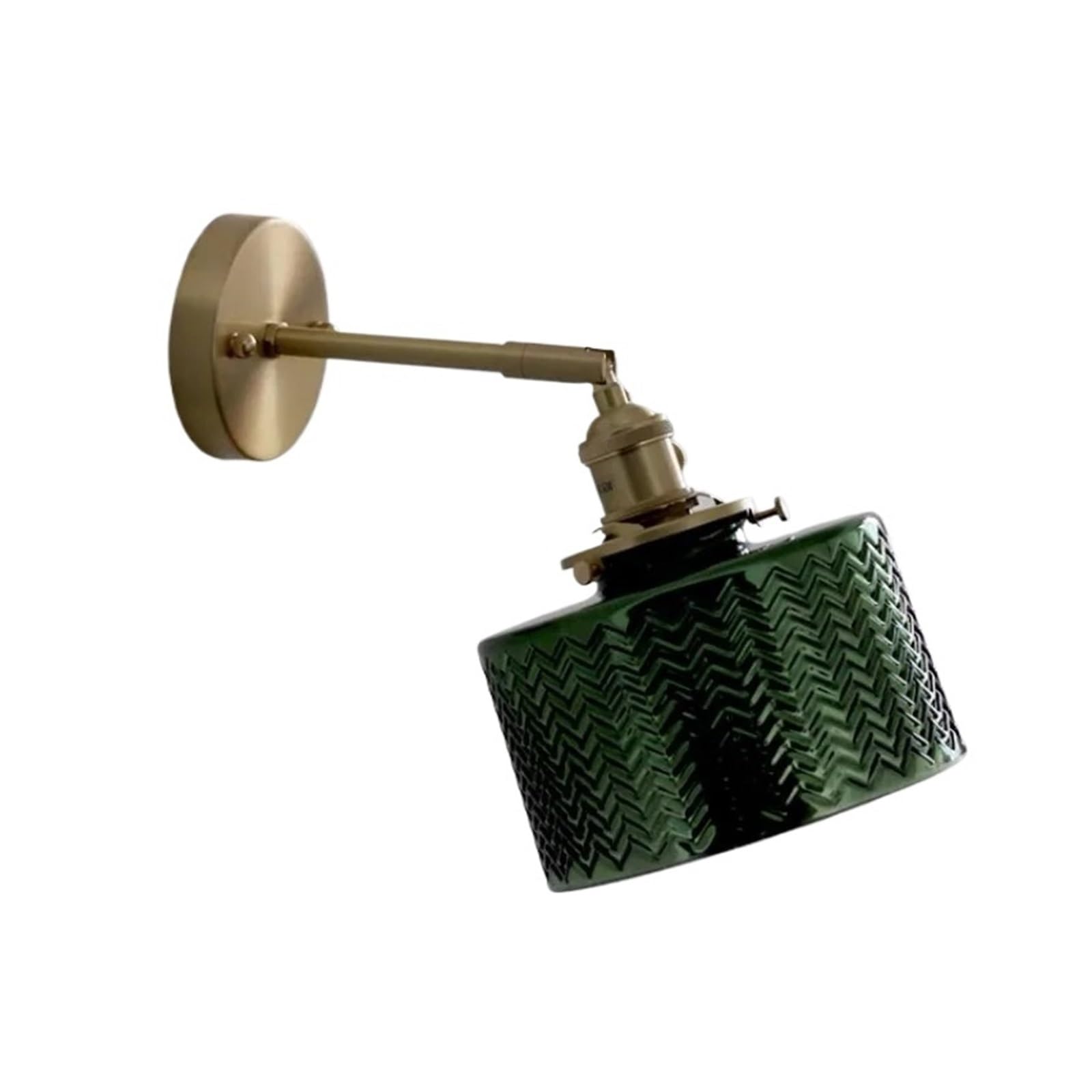 Nordic Retro Kinkiet Sypialnia Nocna Łazienka Jadalnia Lustro Przednie Światło Home Decor Oświetlenie Dostosuj Studium Kuchenne Ochrona Oczu I OszczęDzanie Energii(Warm,Green)