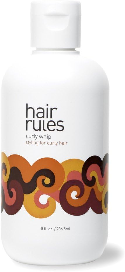Hair Rules Curly Whip Styling, 8 oz